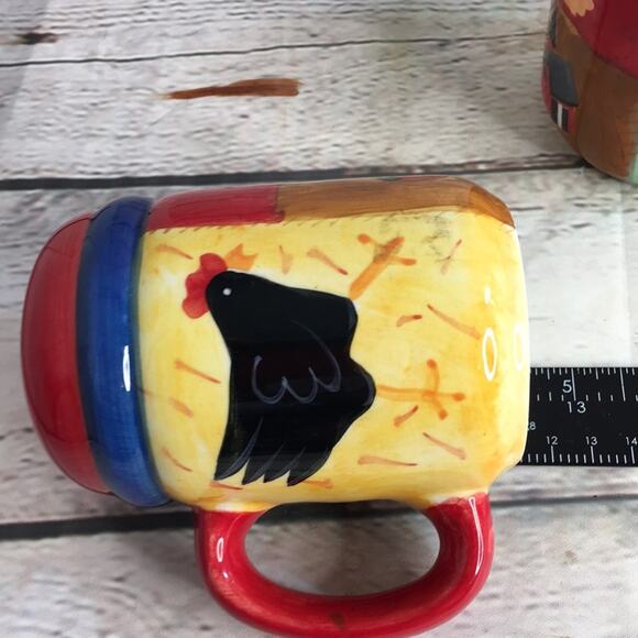 HausenWare Farmyard Animals Salt & Pepper Shakers Set Designed by Sally Noll - Picture 9 of 10